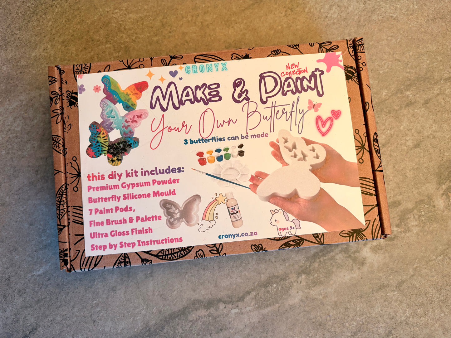 Make & Paint Your Own Butterfly Kit