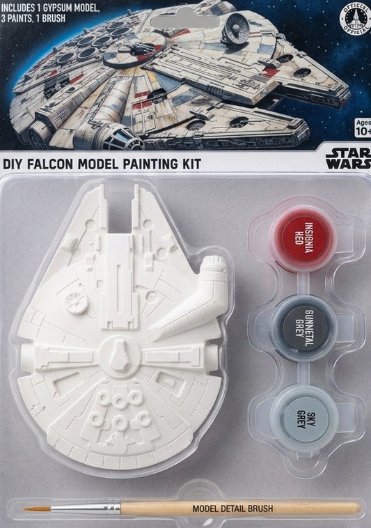 3D Paintables | Spaceship Kit for Kids