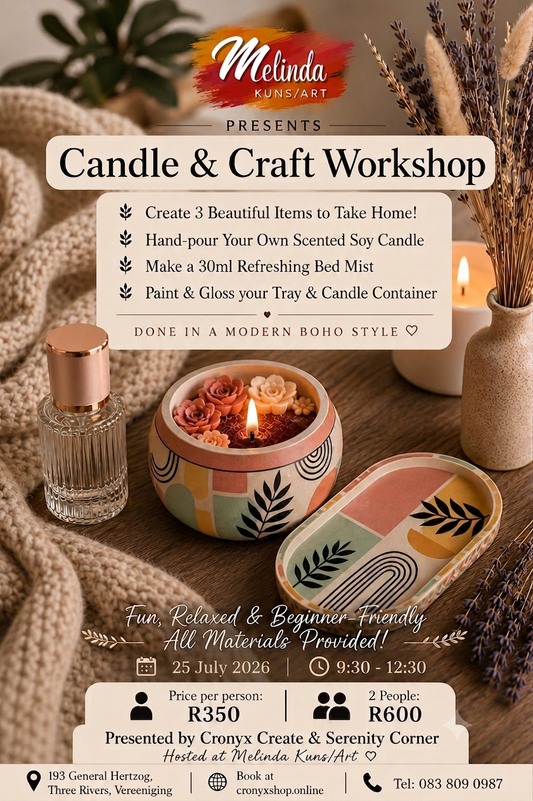 25 July ’26 Candle & Craft Workshop